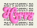 Picture of BUBBLEGUM TYPOGRAPHY II