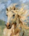Picture of PALOMINO IN THE WIND II