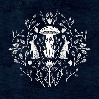 Picture of RABBITS AND MUSHROOMS II