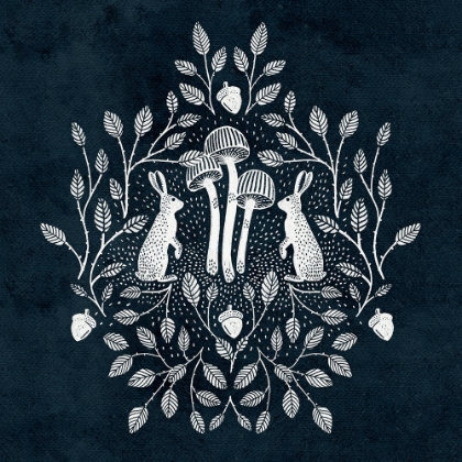 Picture of RABBITS AND MUSHROOMS V