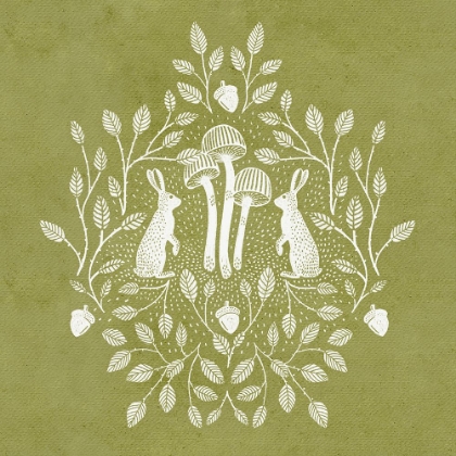 Picture of RABBITS AND MUSHROOMS VI