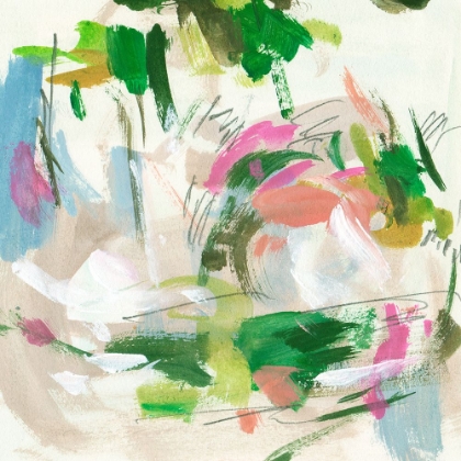 Picture of JUNGLE FLOWERS I