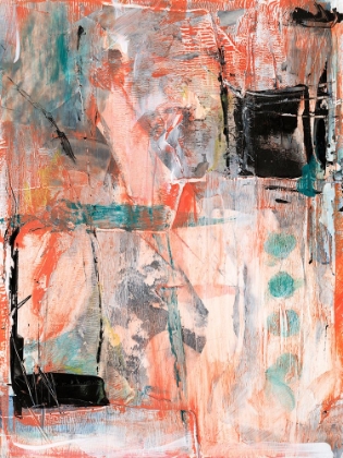 Picture of TANGERINE AND TEAL II