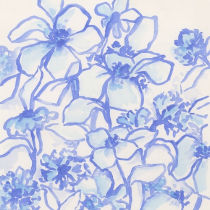 Picture of BLUE PARCHMENT MEADOW I