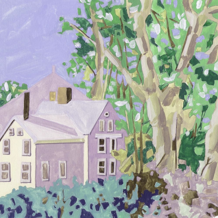 Picture of LAVENDER SKY TOWN II