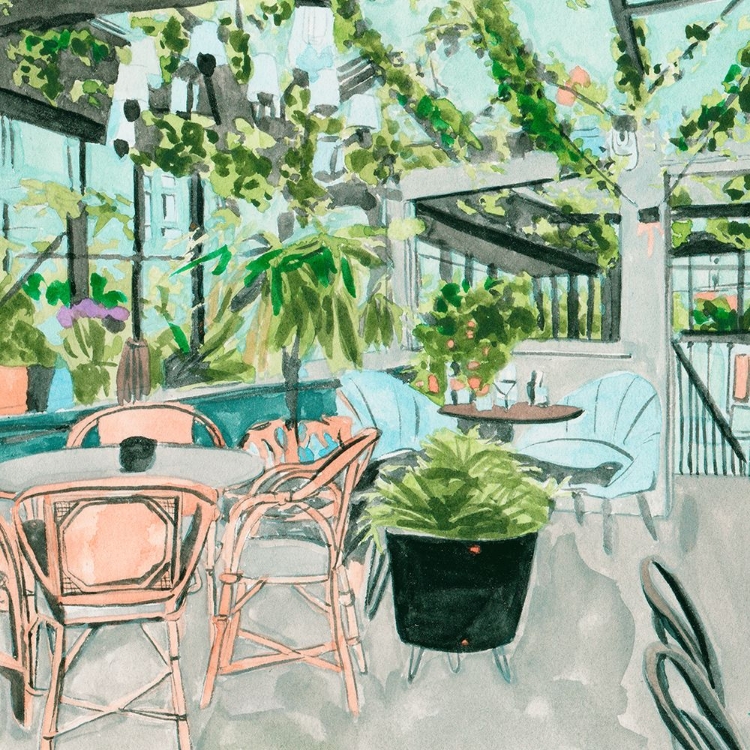 Picture of LITTLE GREEN CAFE I