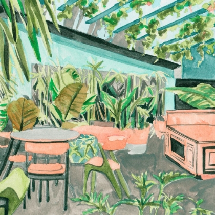 Picture of LITTLE GREEN CAFE II