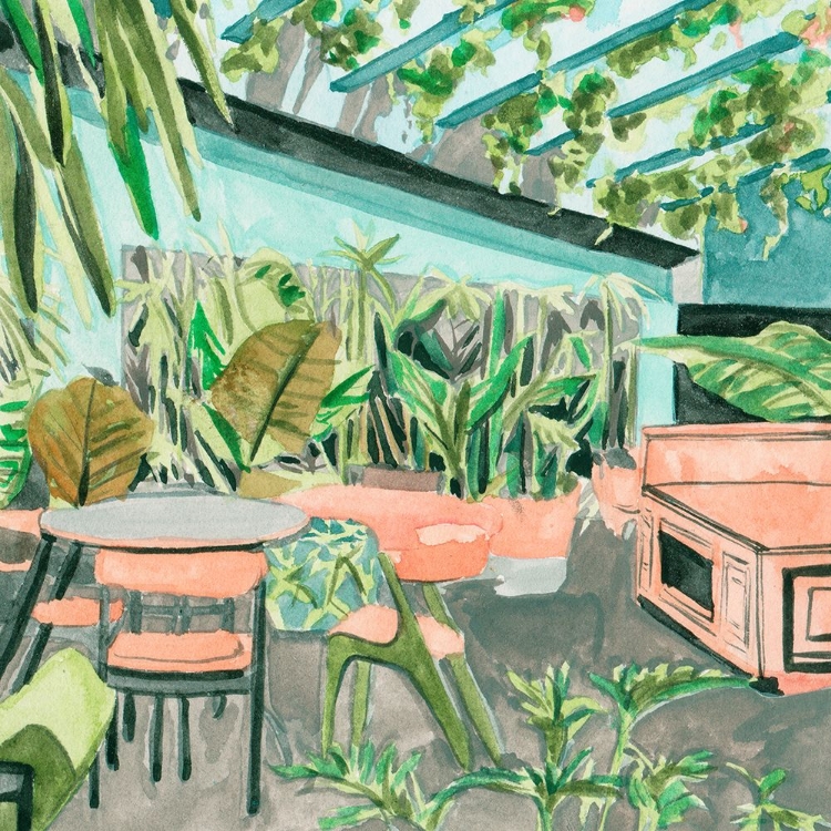 Picture of LITTLE GREEN CAFE II