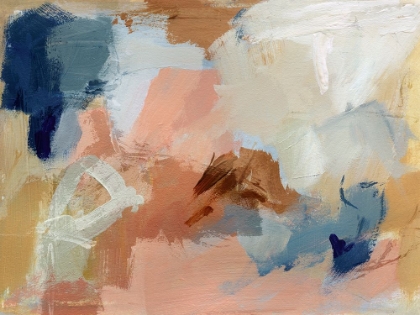 Picture of APRICOT NAVY SWIRL I