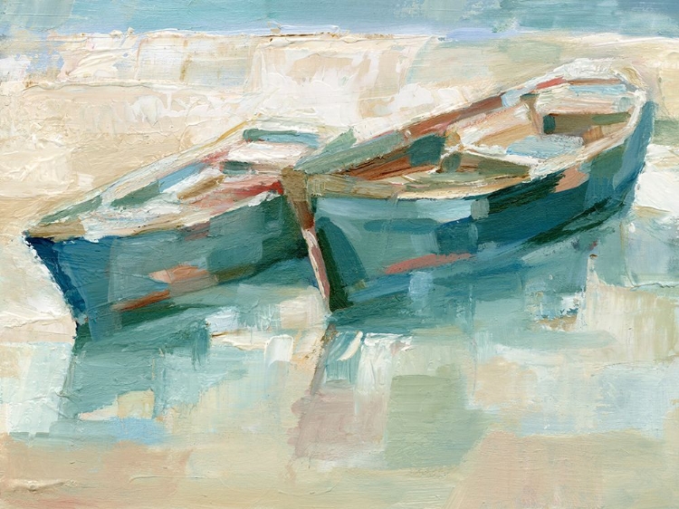 Picture of MOSAIC BEACHED BOATS I