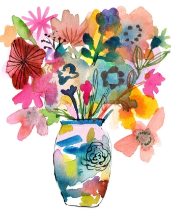 Picture of LINEAR BOUQUET I