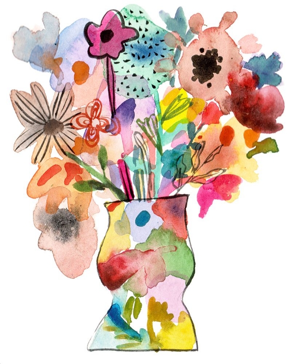 Picture of LINEAR BOUQUET II