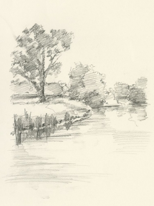 Picture of RIVERBANK SKETCH I