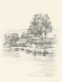 Picture of RIVERBANK SKETCH II