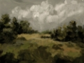 Picture of ANTIQUE INSPIRED LANDSCAPE II