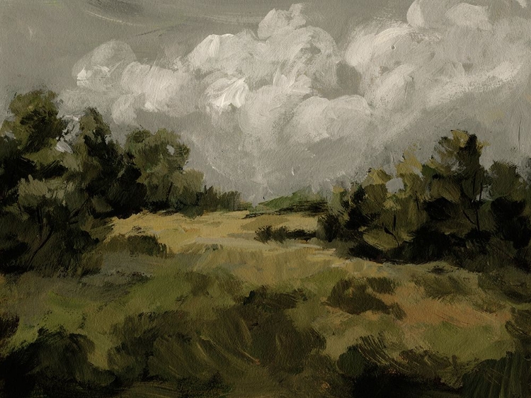 Picture of ANTIQUE INSPIRED LANDSCAPE II
