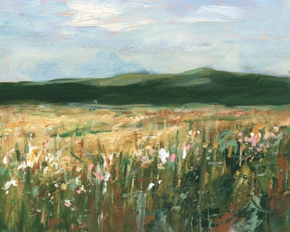 Picture of PASTEL WILDFLOWER FIELD I