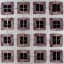 Picture of METALLIC PLAID I