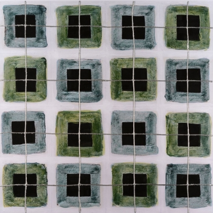 Picture of METALLIC PLAID II