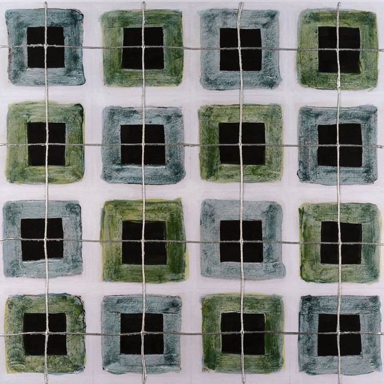 Picture of METALLIC PLAID II