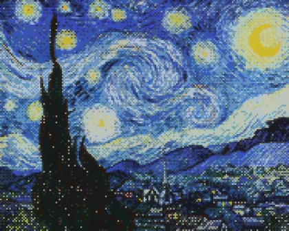 Picture of FAMOUS PIXEL PAINTINGS II