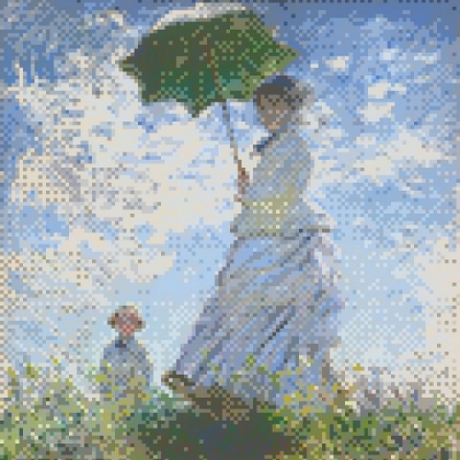 Picture of FAMOUS PIXEL PAINTINGS IV