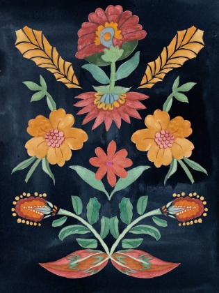 Picture of FLOWERS AND SHADOWS I