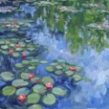 Picture of SERENE WATER LILLIES II