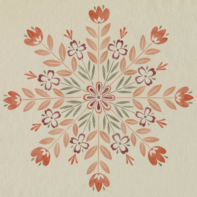 Picture of FOLK SNOWFLAKES II