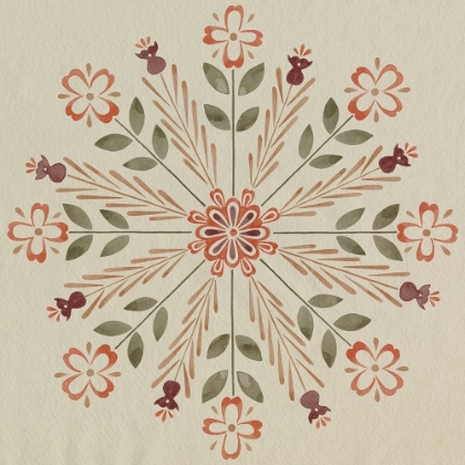 Picture of FOLK SNOWFLAKES IV