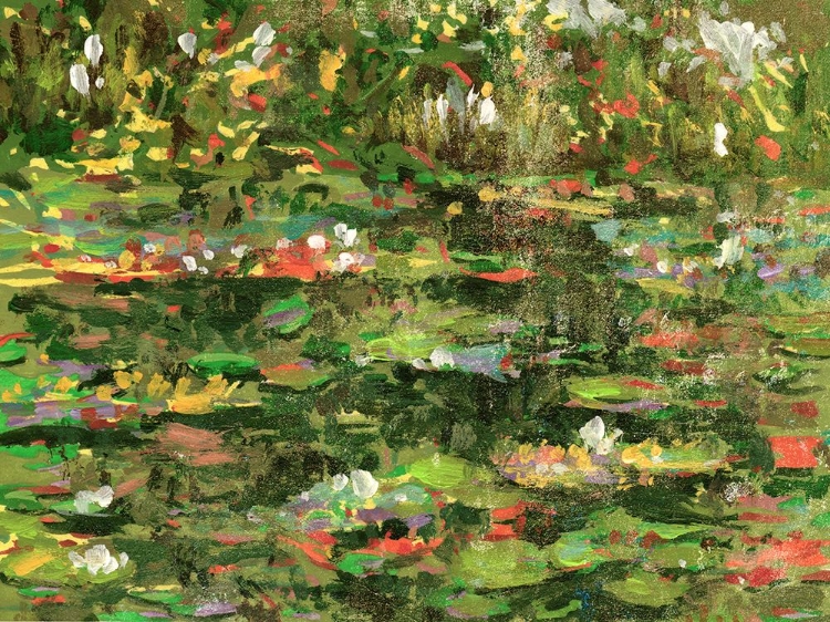 Picture of WATERLILLIES CASCADE I