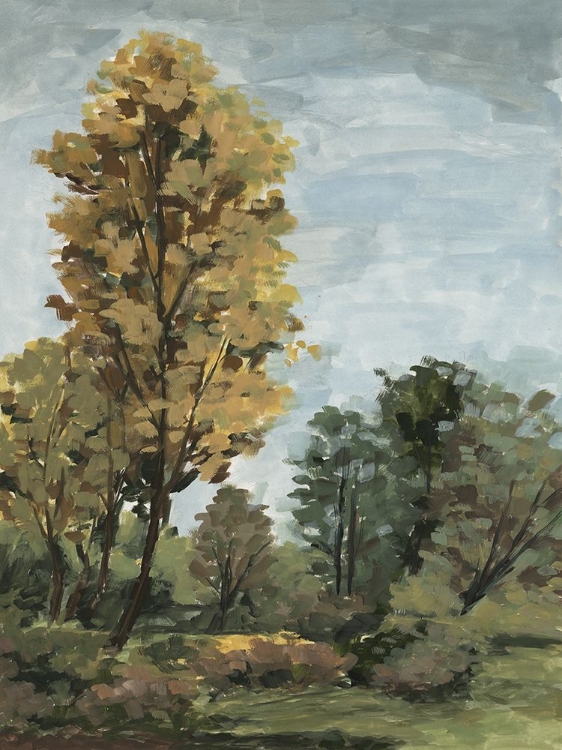Picture of OCHRE AUTUMN MEADOW I