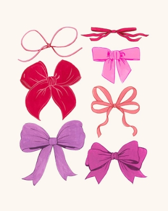 Picture of PINK BOWS I
