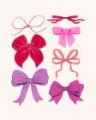 Picture of PINK BOWS I