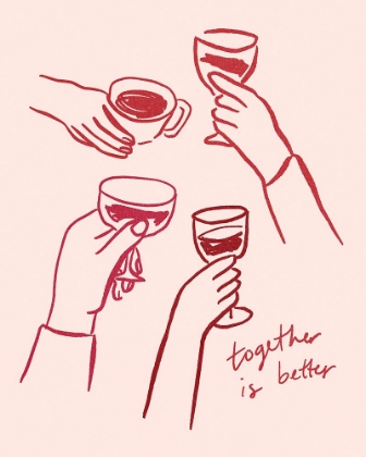 Picture of GRAB A GLASS I