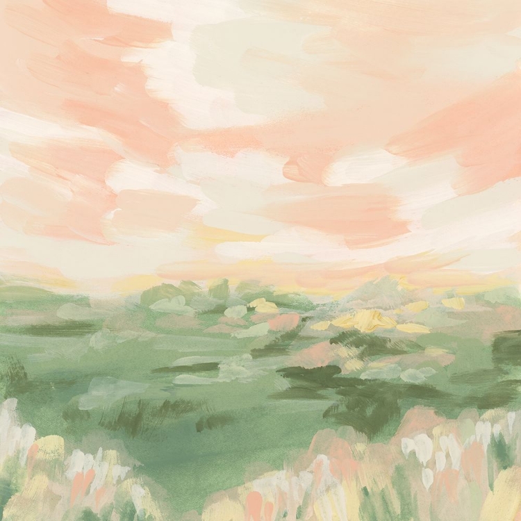 Picture of BLUSH MEADOW I