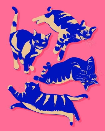 Picture of GRAPHIC KITTIES I