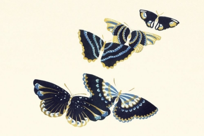 Picture of KAMISAKA SEKKAS WOODBLOCK BUTTERFLIES III