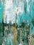 Picture of ABSTRACT TURQUOISE FOREST I