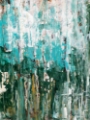 Picture of ABSTRACT TURQUOISE FOREST II