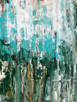Picture of ABSTRACT TURQUOISE FOREST II