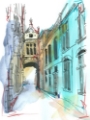 Picture of EUROPEAN STREET SKETCH II