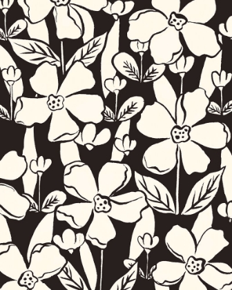 Picture of FLOWERS IN THE GARDEN I