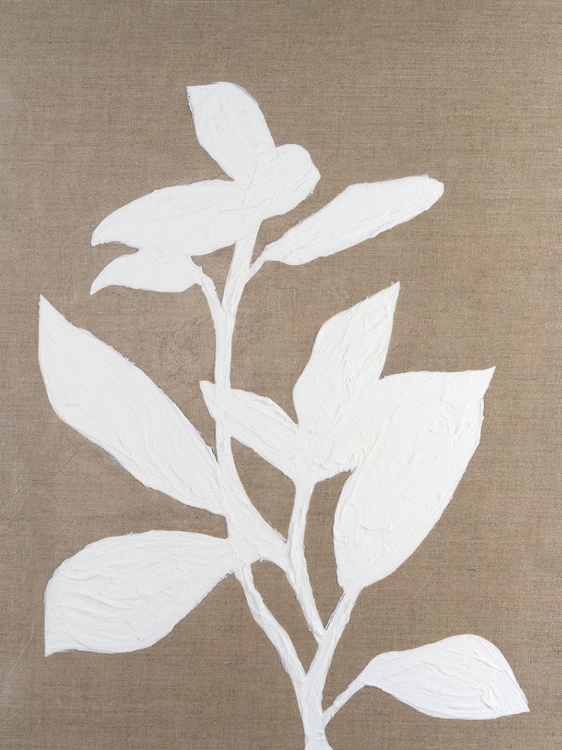 Picture of FROSTED LINEN FLORAL I