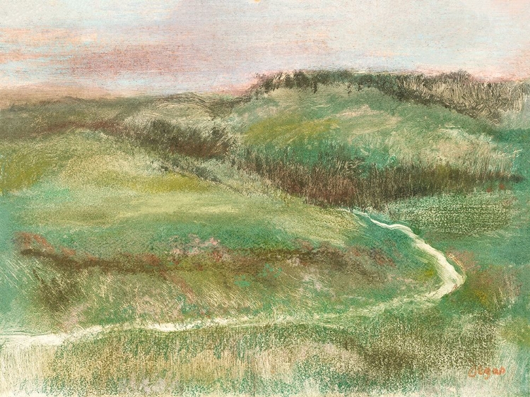 Picture of DEGAS COUNTRYSIDE VIEWS II