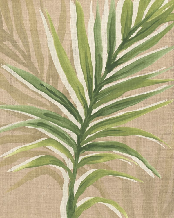 Picture of BURLAP PALM FROND I