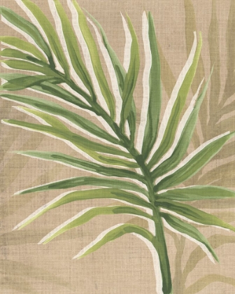 Picture of BURLAP PALM FROND II