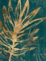 Picture of BURNISHED JUNGLE LEAVES I