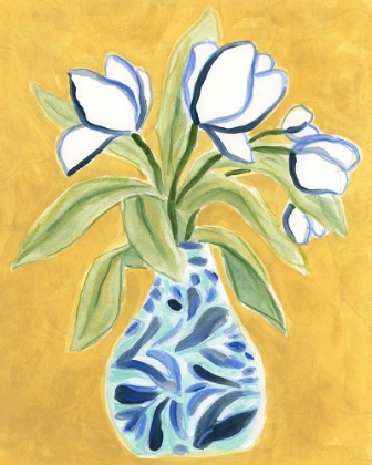 Picture of VASE OF TULIPS I