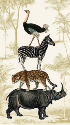 Picture of ANTIQUE SAFARI ASSEMBLAGE II